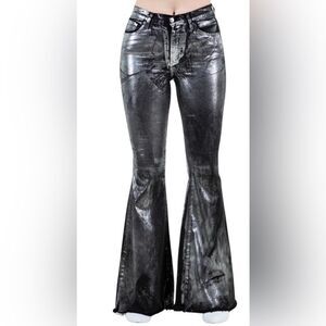 Electric Storm Metallic Jeans by GJG